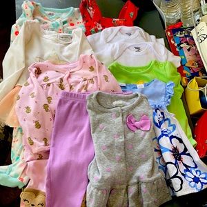 11pc baby girl 3-6M Calvin Klein+ clothing bundle
